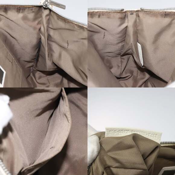 FENDI Hand Bag Leather White Silver - Picture 12 of 12